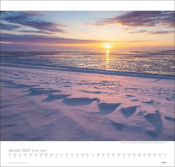 Produktbild: Am Meer Edition Kalender 2027 - Sand, Wind und Wellen