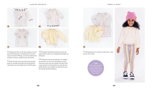 Produktbild: Little Hipster: Kinderkleidung nähen. Frech, wild, wunderbar!
