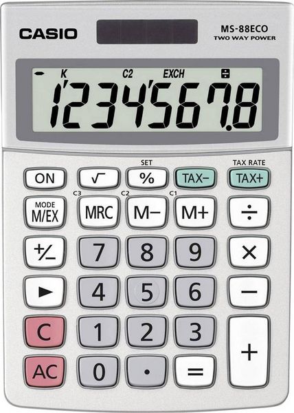 Produktbild: CASIO&reg; Standardrechner MS-88EM