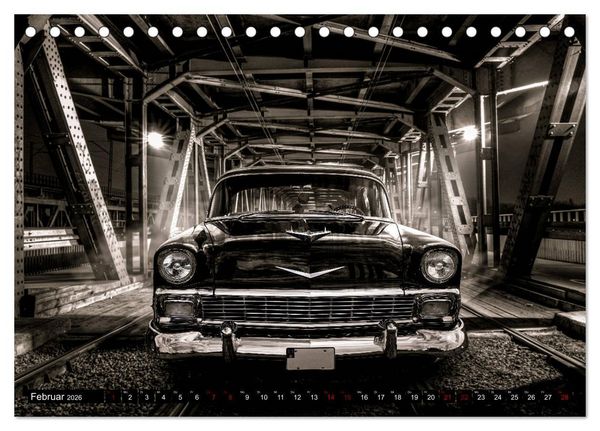 Produktbild: American Classic Cars (Tischkalender 2026 DIN A5 quer), CALVENDO Monatskalender