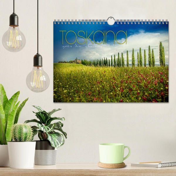 Produktbild: Toskana - sp&uuml;r den Sommer (Wandkalender 2026 DIN A4 quer), CALVENDO Monatskalender