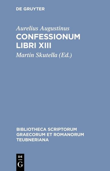 Produktbild: Confessionum Libri XIII