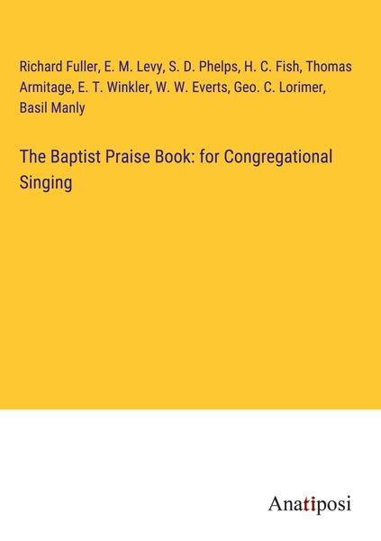 Produktbild: The Baptist Praise Book: for Congregational Singing