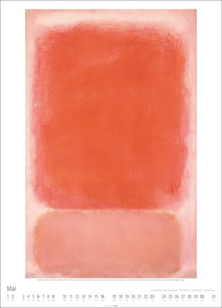 Produktbild: Mark Rothko Kalender 2027
