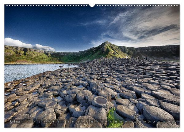 Produktbild: Irland - Zauberhafte Insel in gr&uuml;n (hochwertiger Premium Wandkalender 2026 DIN A2 quer), Kunstdruck in Hochglanz