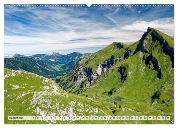 Produktbild: Allg&auml;uer Alpen 2027 (hochwertiger Premium Wandkalender 2027 DIN A2 quer), Kunstdruck in Hochglanz