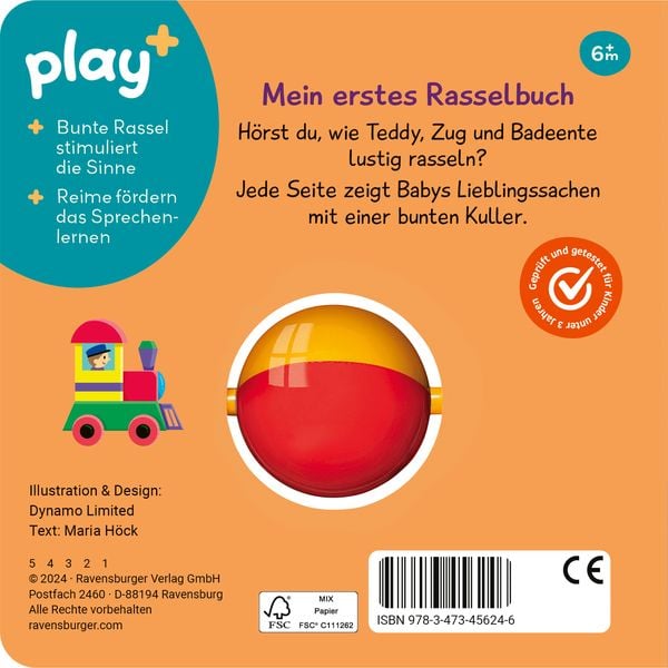 Produktbild: Play+ Schütteln, rasseln, spielen Erste Sachen - ab 6 Monate