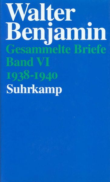 Produktbild: Gesammelte Briefe. 6 B&auml;nde