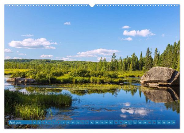 Produktbild: Facettenreiches Ontario (hochwertiger Premium Wandkalender 2026 DIN A2 quer), Kunstdruck in Hochglanz