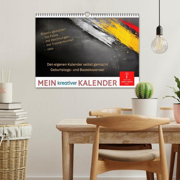 Produktbild: Mein kreativer Kalender (Wandkalender 2026 DIN A3 quer), CALVENDO Monatskalender