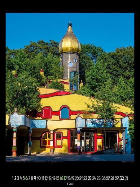 Produktbild: Gro&szlig;er Hundertwasser Architektur Kalender 2027
