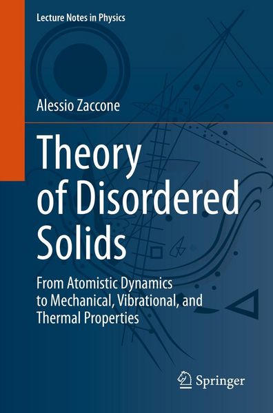 Produktbild: Theory of Disordered Solids