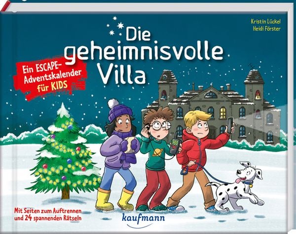 Die geheimnisvolle Villa - Ein Escape-Adventskalender für Kids