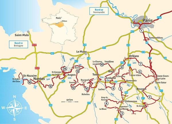 Produktbild: Entdeckertouren mit dem Wohnmobil Tal der Loire