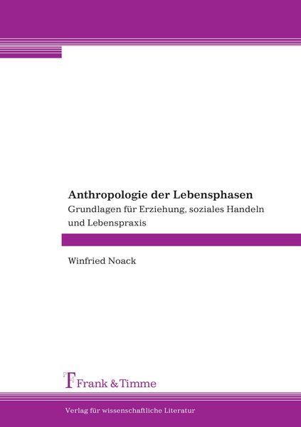 Produktbild: Anthropologie der Lebensphasen