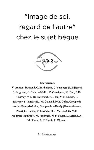 Produktbild: Image de soi, regard de l'autre chez le sujet bEgue