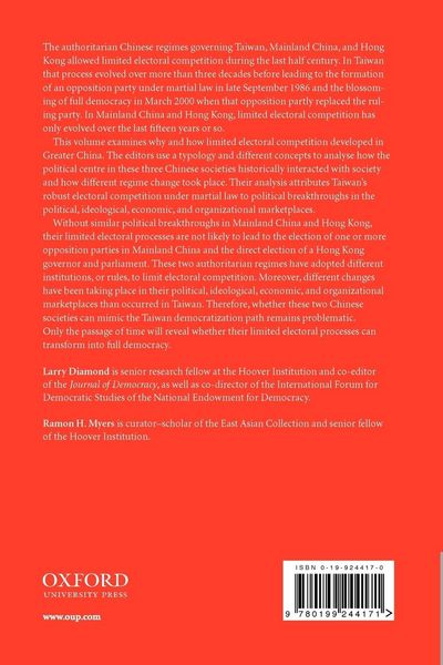 Produktbild: Elections and Democracy in Greater China