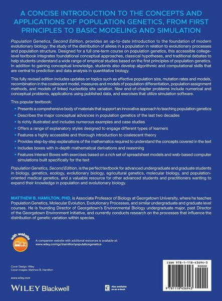 Produktbild: Hamilton, M: Population Genetics