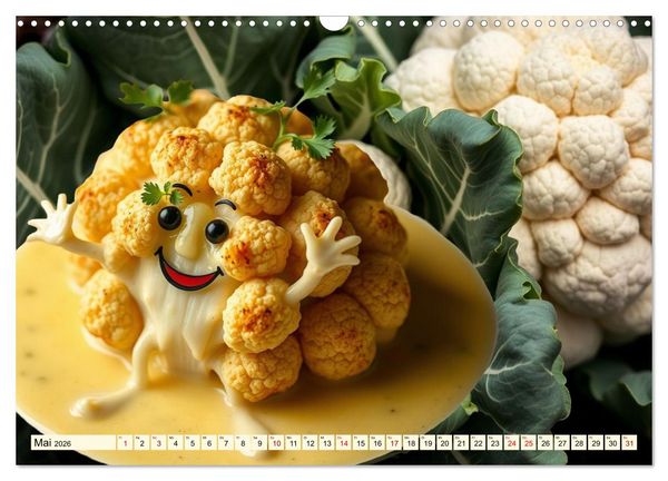 Produktbild: Tanzendes Obst und Gem&uuml;se (Wandkalender 2026 DIN A3 quer), CALVENDO Monatskalender