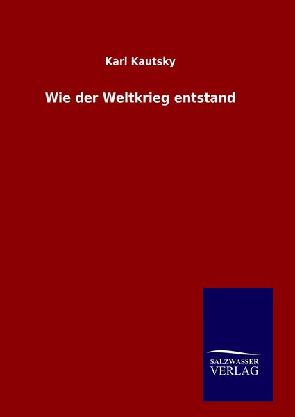 Produktbild: Wie der Weltkrieg entstand