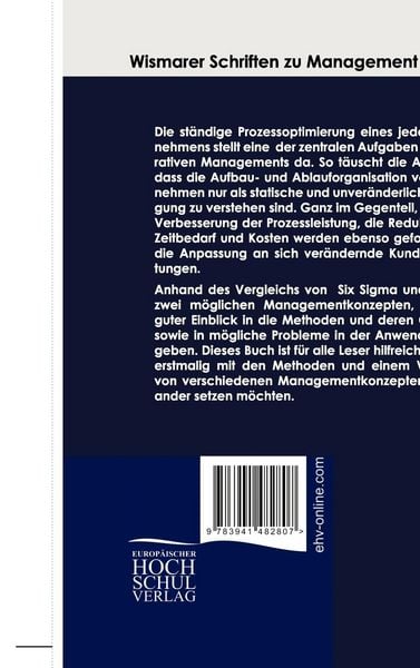 Produktbild: Six Sigma vs. Kaizen - Eine vergleichende Gegen&uuml;berstellung
