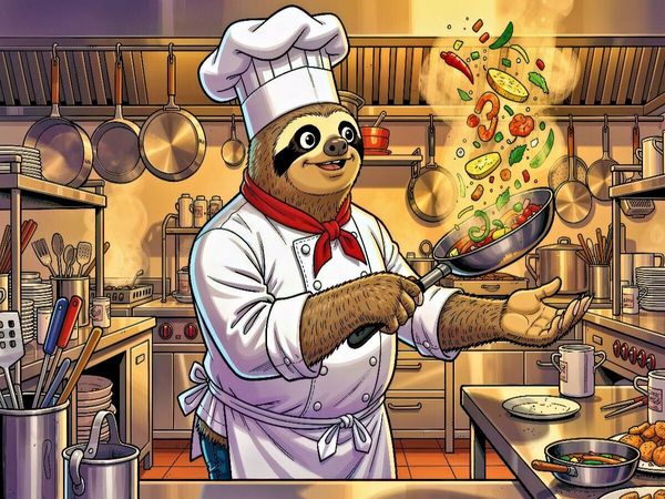 Produktbild: CALVENDO Puzzle Ein Motiv aus dem Kalender Lustiges Faultier im Beruf - Comic | 1000 Teile Lege-Gr&ouml;&szlig;e 64x48cm Foto-Puzzle f&uuml;r gl&uuml;ckliche Stunden