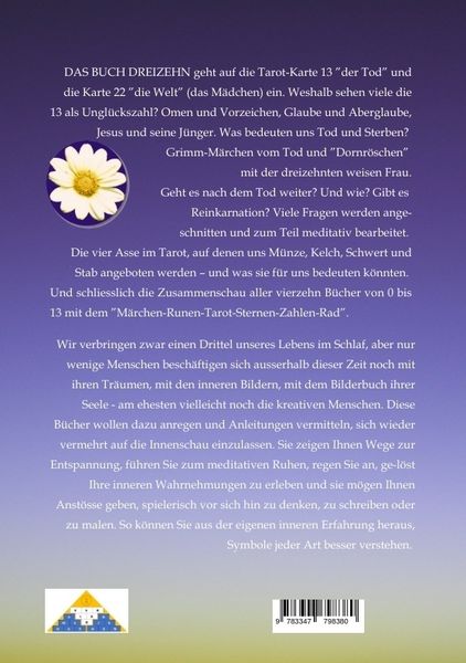 Produktbild: DAS BUCH DREIZEHN; Der Tod und das M&auml;dchen; Totentanz in Dichtung, Astrologie und Tarot; Der Tod in M&auml;rchen der Gebr&uuml;der Grimm