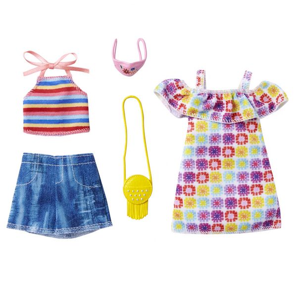 Produktbild: Barbie Moden 2 Outfits und 2 Accessoires f&uuml;r die Barbie Puppe