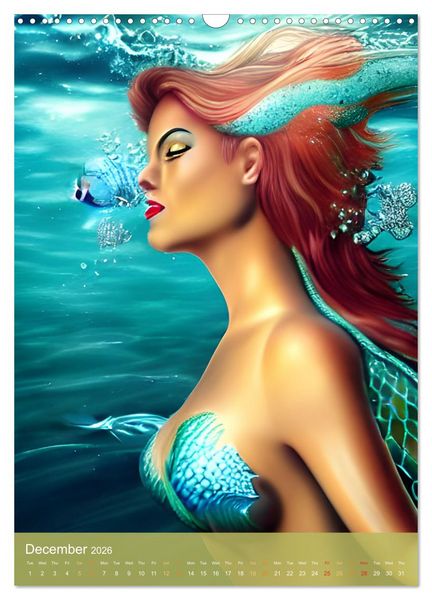 Produktbild: Fantasy Worlds - Digital Artwork (Wall Calendar 2026 DIN A3 portrait), CALVENDO 12 Month Wall Calendar