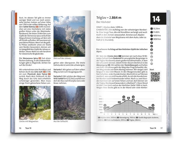 Produktbild: KOMPASS Wanderf&uuml;hrer Slowenien, 61 Touren mit Extra-Tourenkarte