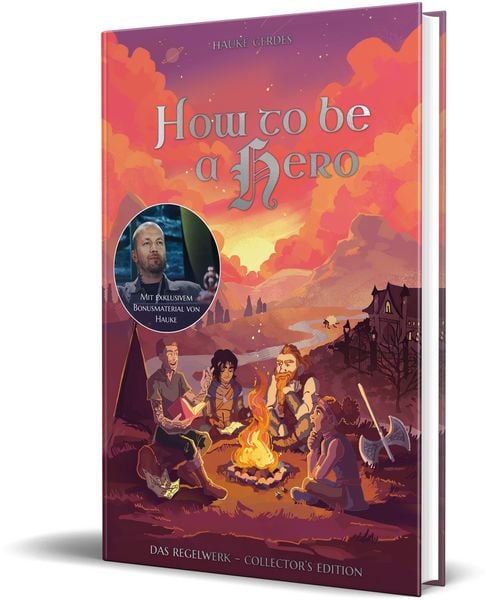 How to be a Hero, Gebundene Ausgabe von DerHauge,Hauke Gerdes, Community Editions, 978-3-96096-613-5