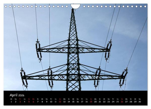 Produktbild: Unter Strom (Wandkalender 2026 DIN A4 quer), CALVENDO Monatskalender