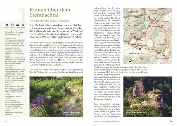 Produktbild: Wandergenuss Elsass und Vogesen