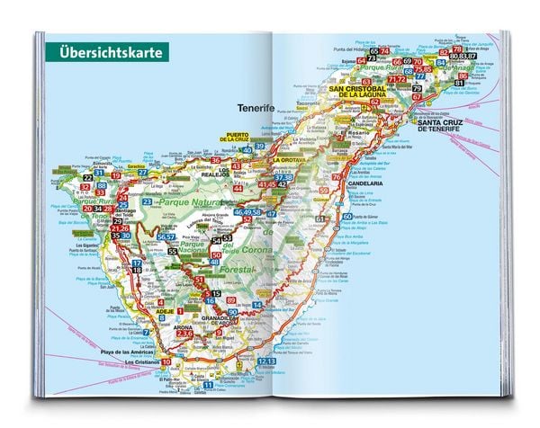 Produktbild: KOMPASS Wanderführer Teneriffa, 90 Touren mit Extra-Tourenkarte