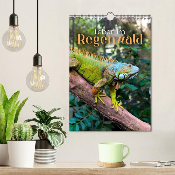 Produktbild: Leben im Regenwald (Wandkalender 2026 DIN A4 hoch), CALVENDO Monatskalender