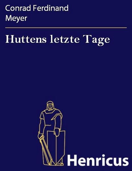 Produktbild: Huttens letzte Tage