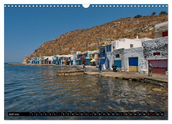 Produktbild: Milos, Insel der Farben (Wandkalender 2026 DIN A3 quer), CALVENDO Monatskalender