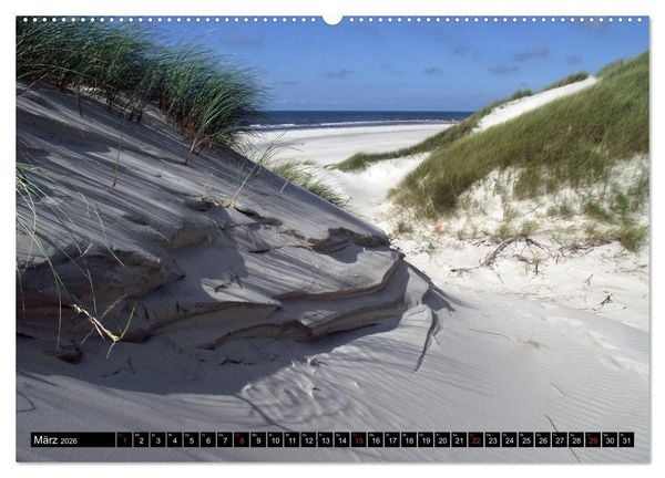 Produktbild: J&uuml;tland in D&auml;nemark - Von Henne Strand bis Blavand (Wandkalender 2026 DIN A2 quer), CALVENDO Monatskalender