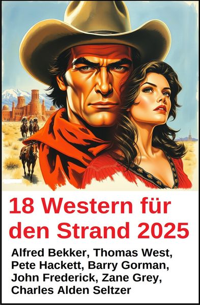 Produktbild: 18 Western f&uuml;r den Strand 2025