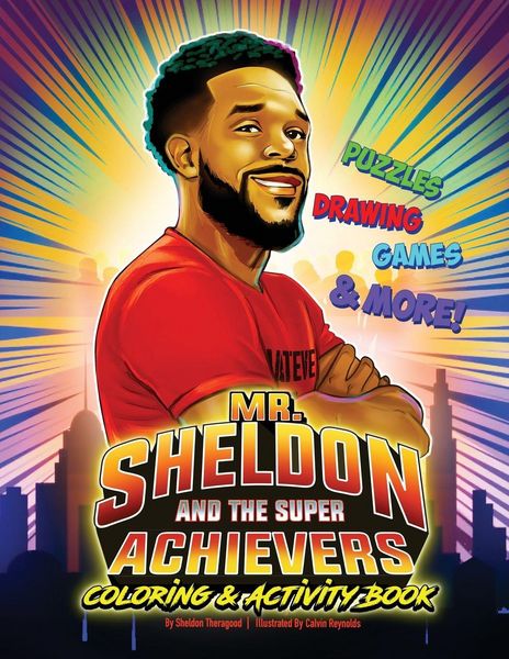 Produktbild: Mr. Sheldon and The Super Achievers Coloring & Activity Book