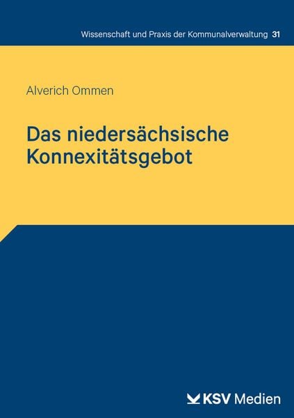 Produktbild: Das nieders&auml;chsische Konnexit&auml;tsgebot