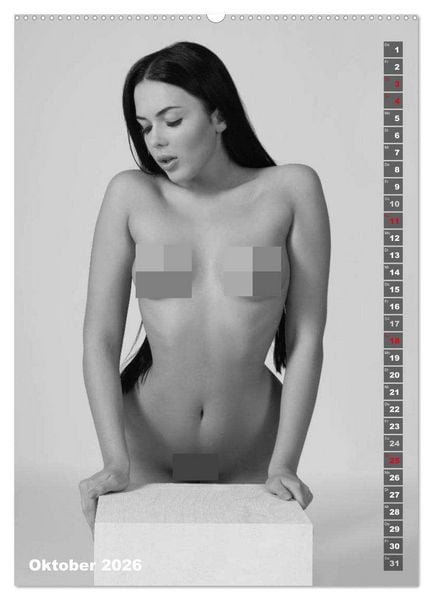 Produktbild: EROTIK FOTOART SEXY GIRLS (hochwertiger Premium Wandkalender 2026 DIN A2 hoch), Kunstdruck in Hochglanz