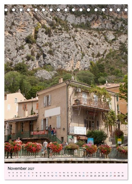 Produktbild: Provence &ndash; Die kleinen D&ouml;rfer in gro&szlig;er Sch&ouml;nheit (Tischkalender 2027 DIN A5 hoch), CALVENDO Monatskalender