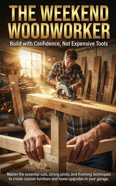Produktbild: The Weekend Woodworker: Build with Confidence, Not Expensive Tools