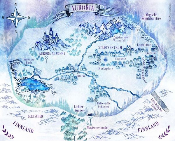 Produktbild: Aurora Academy (Band 2) &ndash; Wenn das Nordlicht entflammt