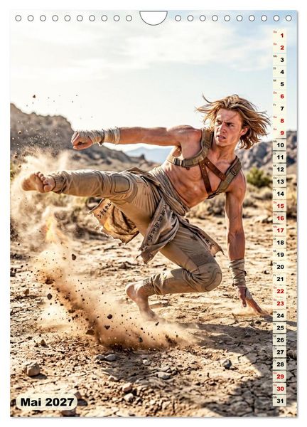 Produktbild: Die Kunst des Kampfes (Wandkalender 2027 DIN A4 hoch), CALVENDO Monatskalender