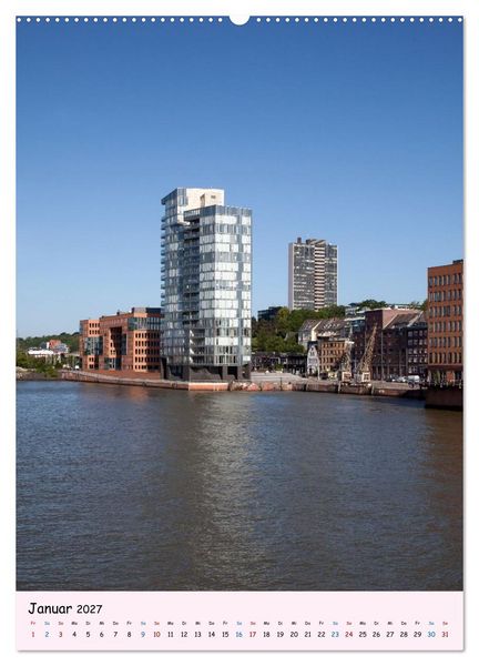Produktbild: Hamburg &ndash; Wo eine Weltstadt auf Wasser trifft (hochwertiger Premium Wandkalender 2027 DIN A2 hoch), Kunstdruck in Hochglanz