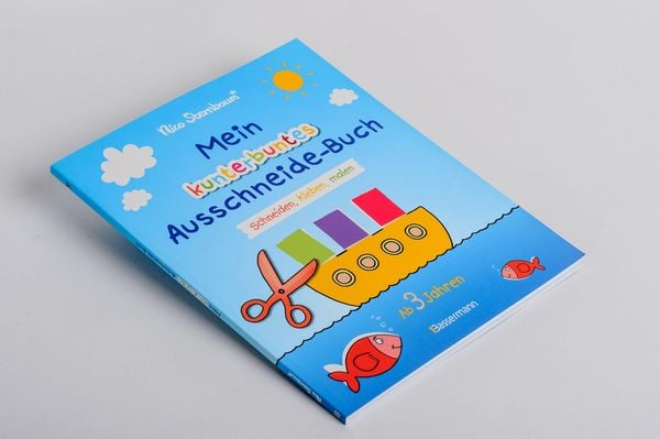 Produktbild: Mein kunterbuntes Ausschneide-Buch. Schneiden, kleben, malen ab 3 Jahren