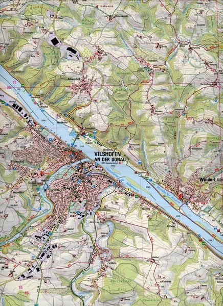 Produktbild: Vilshofen an der Donau 1 : 25 000