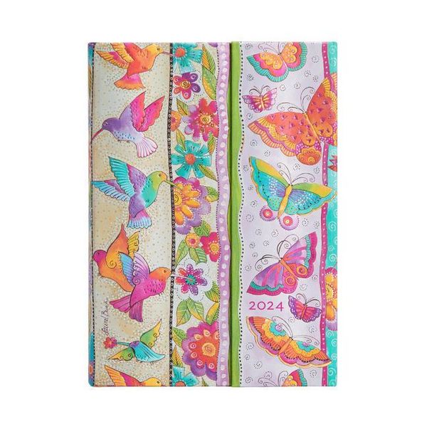 Produktbild: Paperblanks 2024 Hummingbirds & Flutterbyes Playful Creation